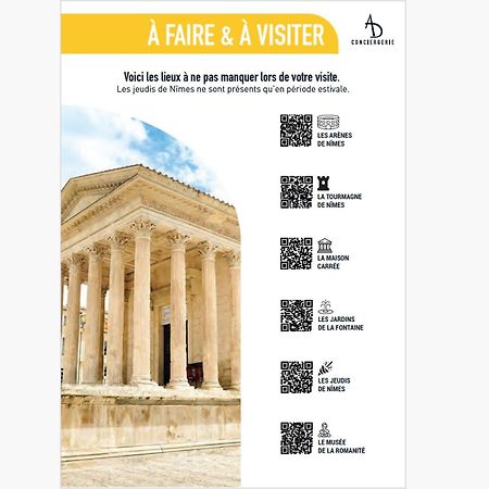 Arena - 2 Chambres - Vue Sur Les Arenes Nîmes Eksteriør bilde
